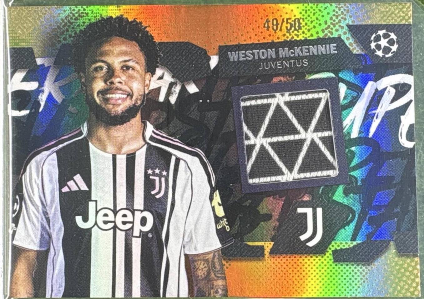 Weston McKennie [Gold] #TSR-WM