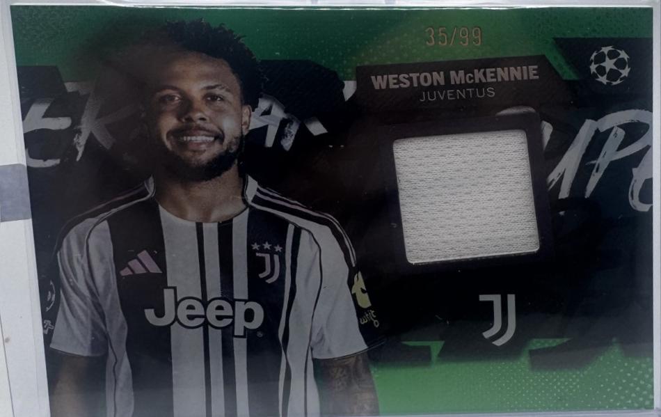 Weston McKennie [Green] #TSR-WM
