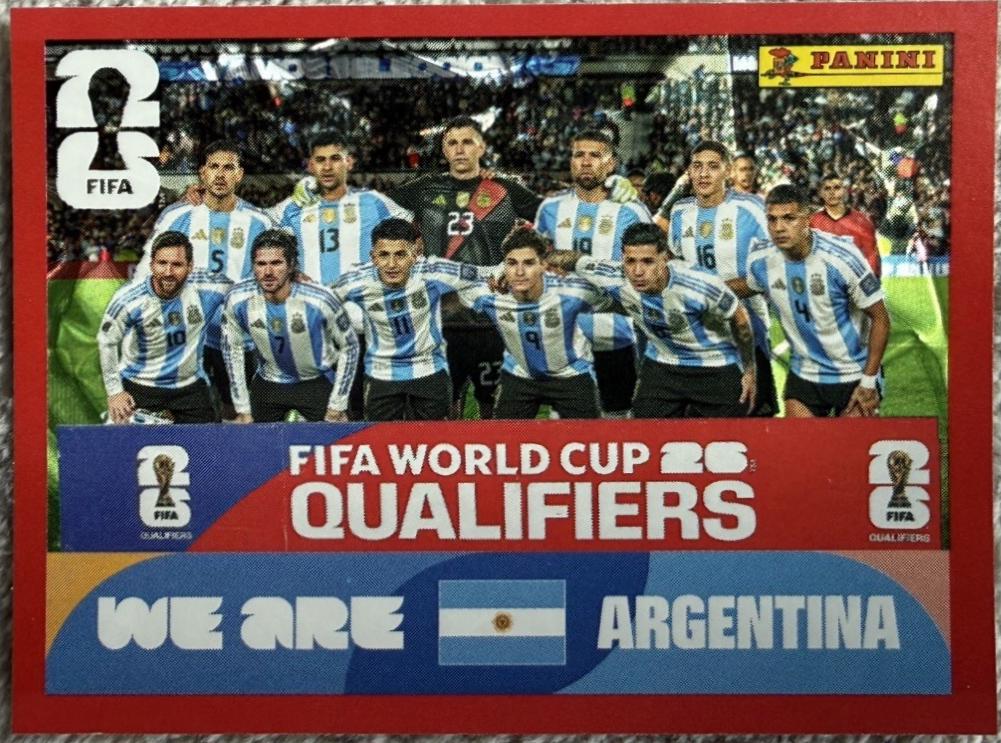 Argentina Team [Red Crumple] #ARG13