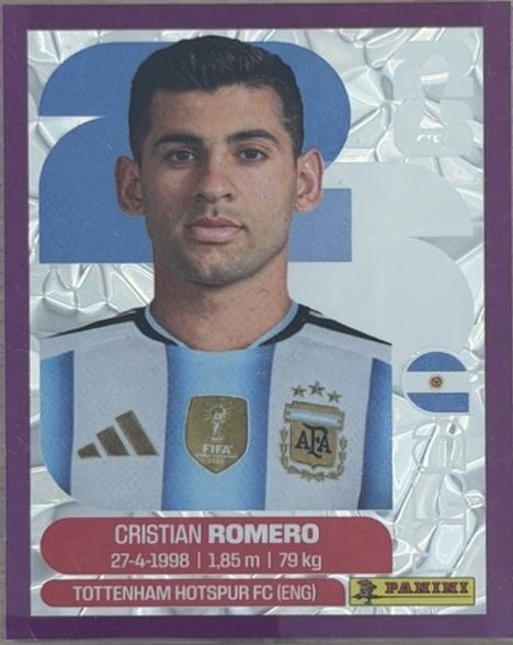 Cristian Romero [Purple Crumple] #ARG4
