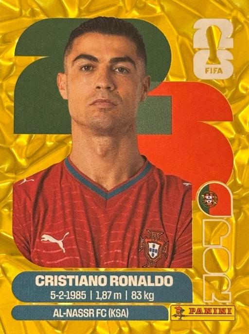 Cristiano Ronaldo [Gold Flood Crumple] #POR15
