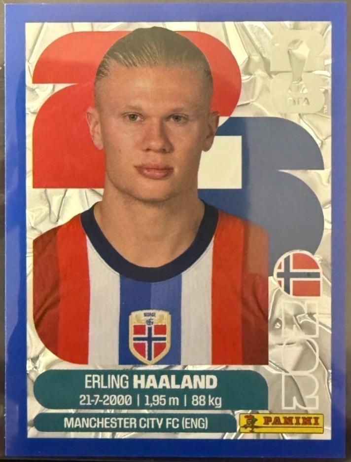 Erling Haaland [Blue Crumple] #NOR15