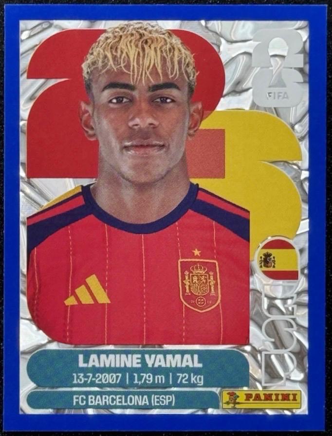 Lamine Yamal [Blue Crumple] #ESP15
