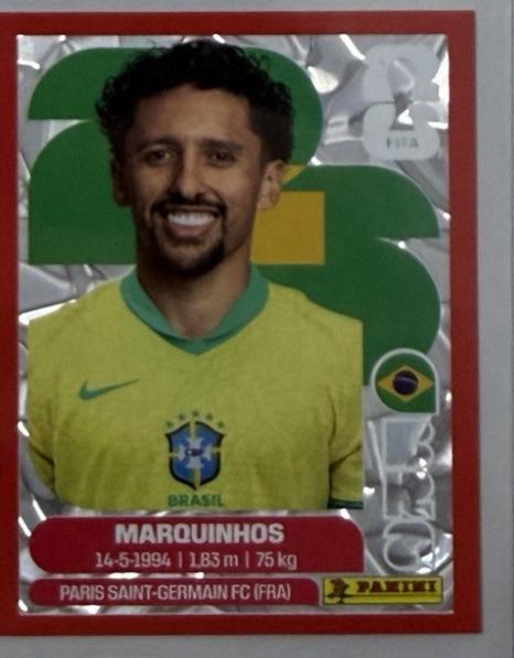 Marquinhos [Red Crumple] #BRA4