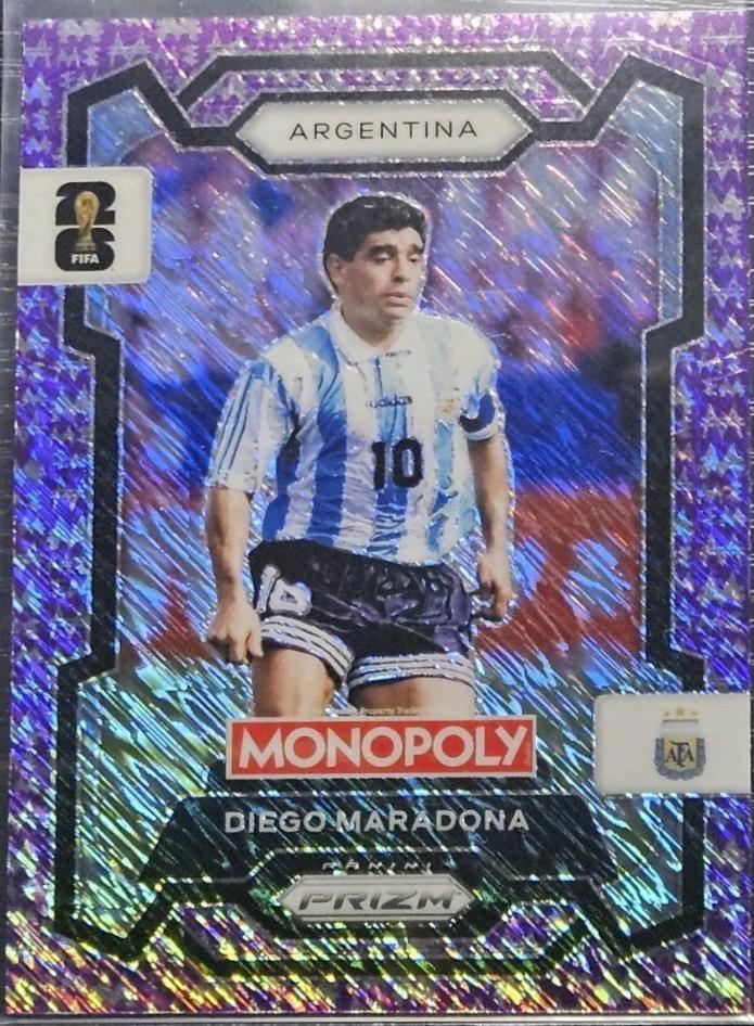 Diego Maradona [Purple Big Money Shimmer] #3