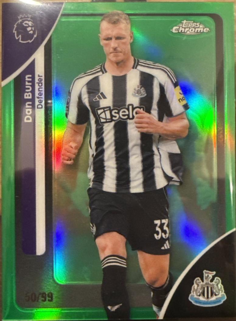Dan Burn [Green Refractor] #142