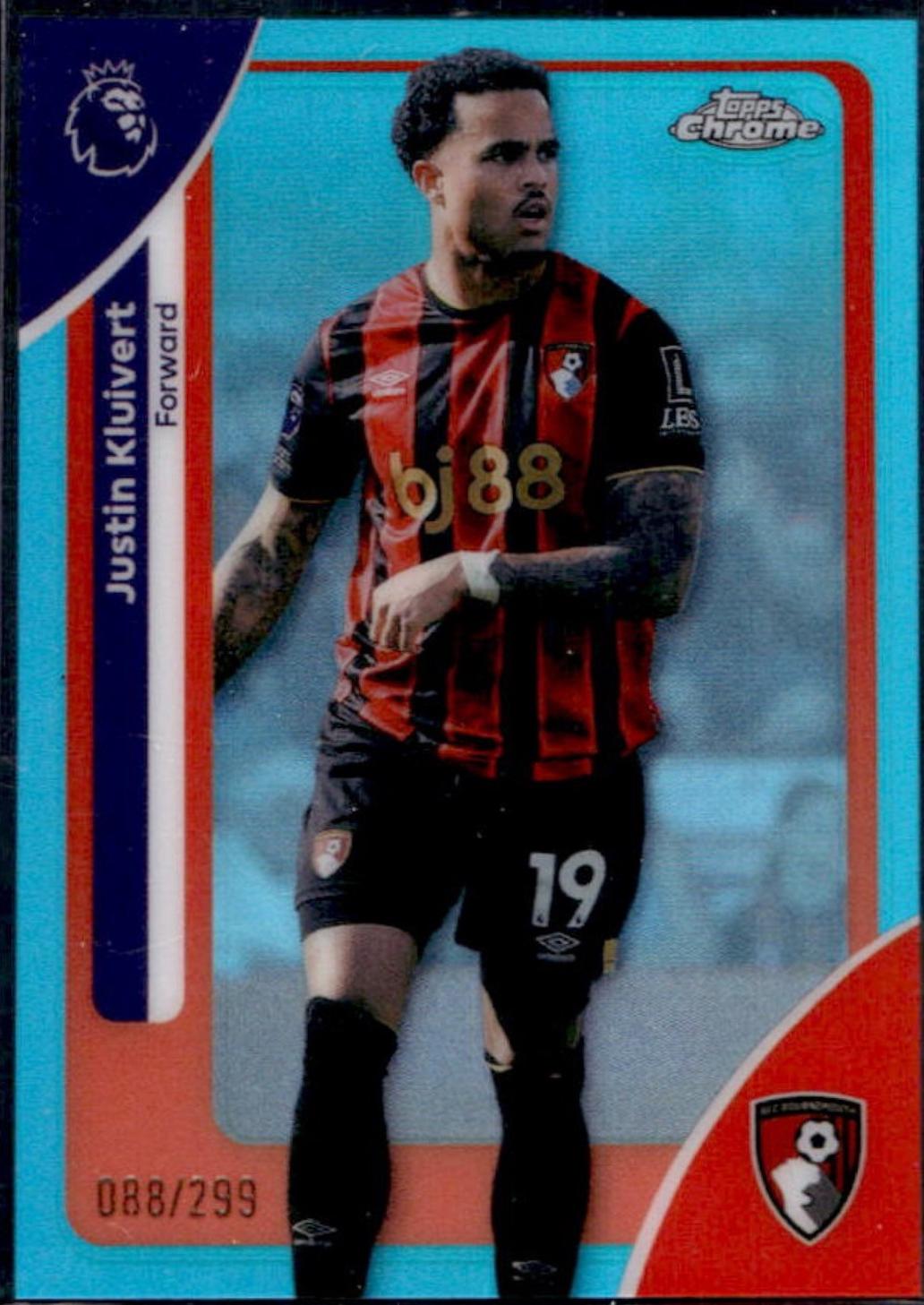 Justin Kluivert [Teal Refractor] #1