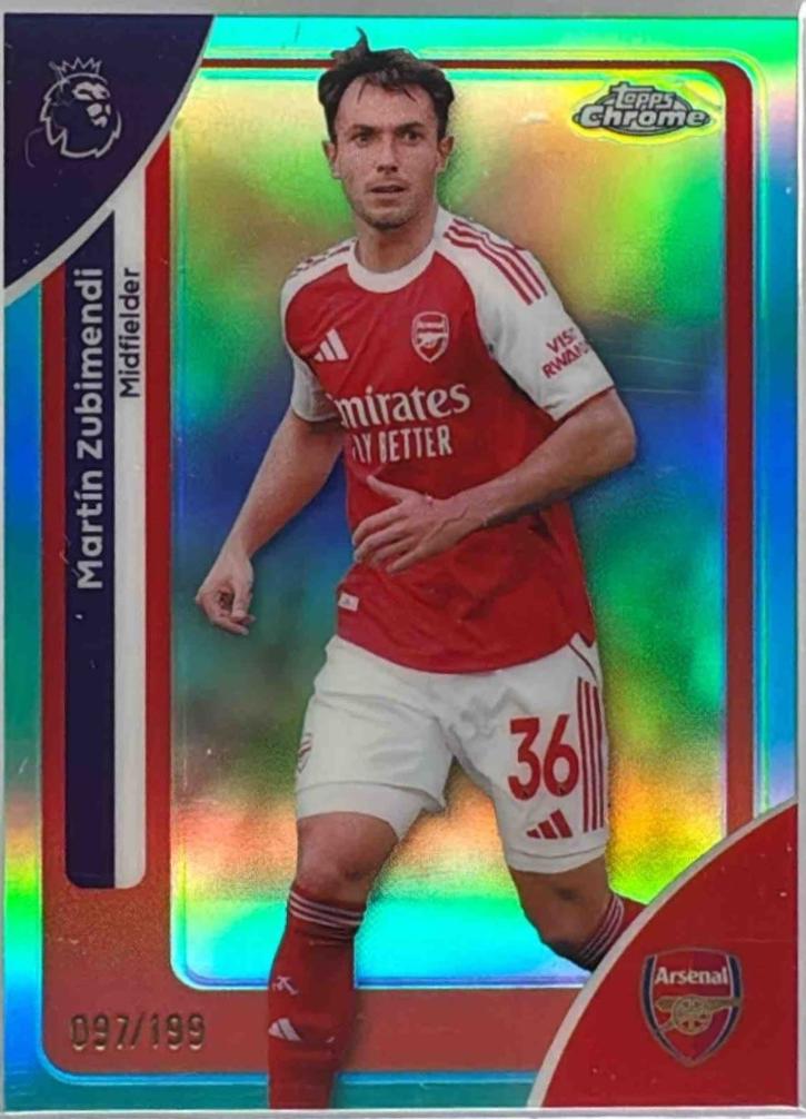Martin Zubimendi [Aqua Refractor] #18