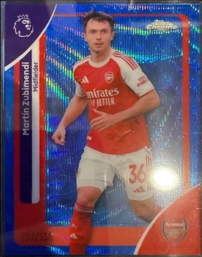 Martin Zubimendi [Blue Refractor] #18