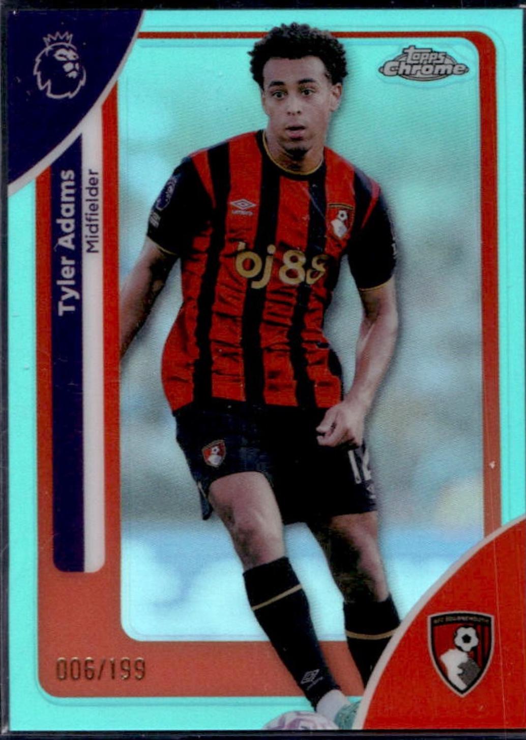 Tyler Adams [Aqua Refractor] #2