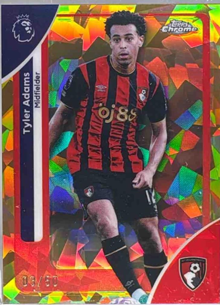 Tyler Adams [Gold Refractor] #2