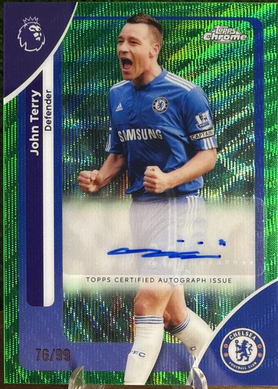 John Terry [Green Wave Refractor] #CA-JT