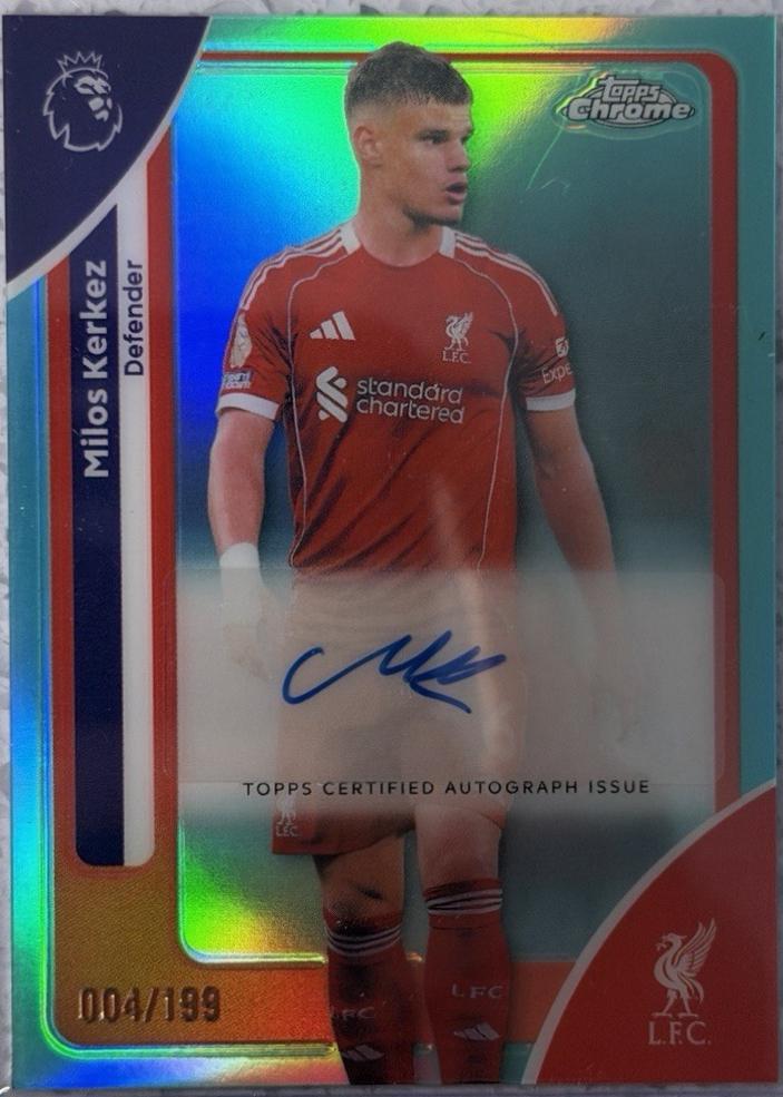 Milos Kerkez [Aqua Refractor] #CA-KZ