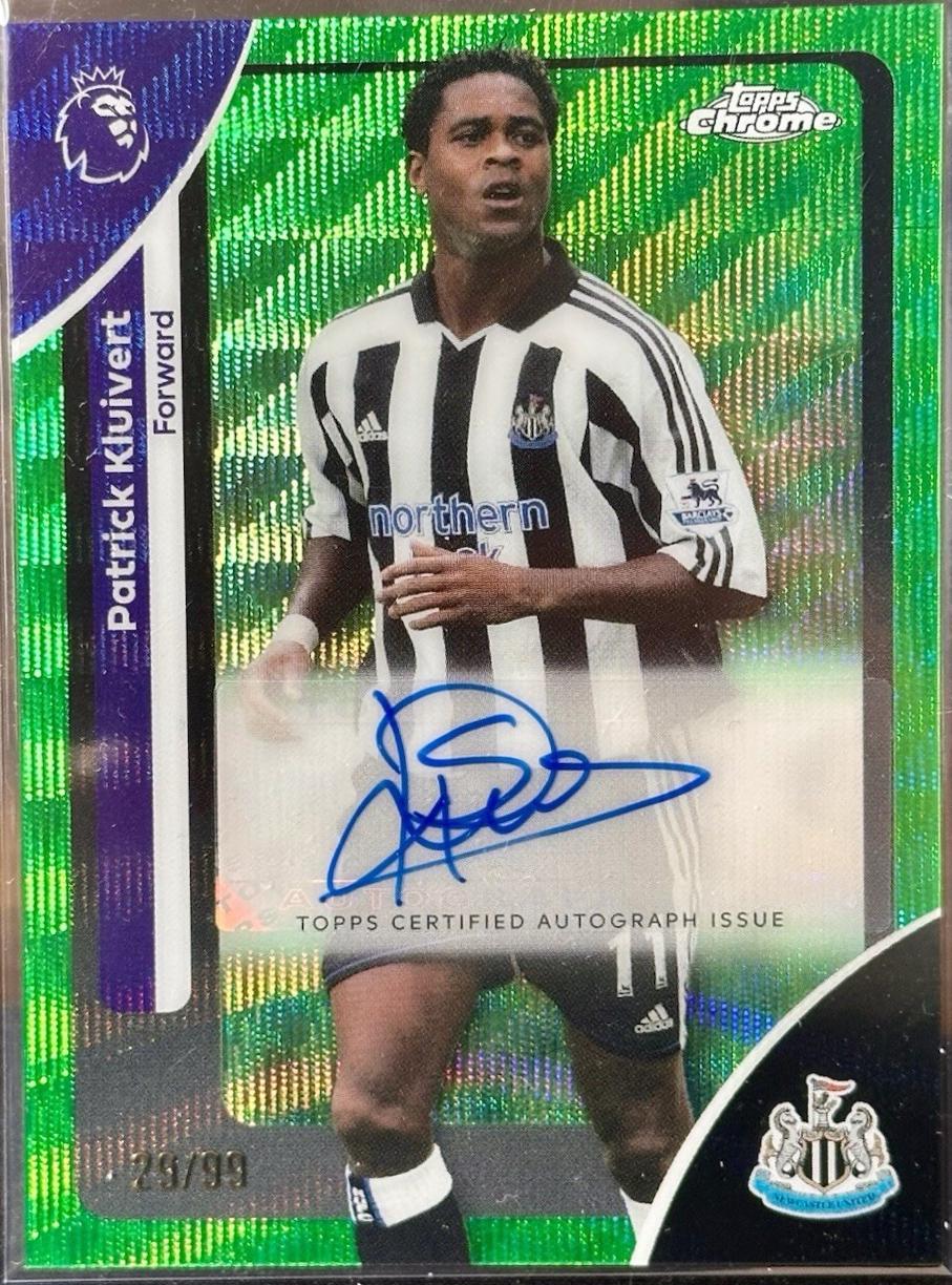 Patrick Kluivert [Green Wave Refractor] #CA-PK