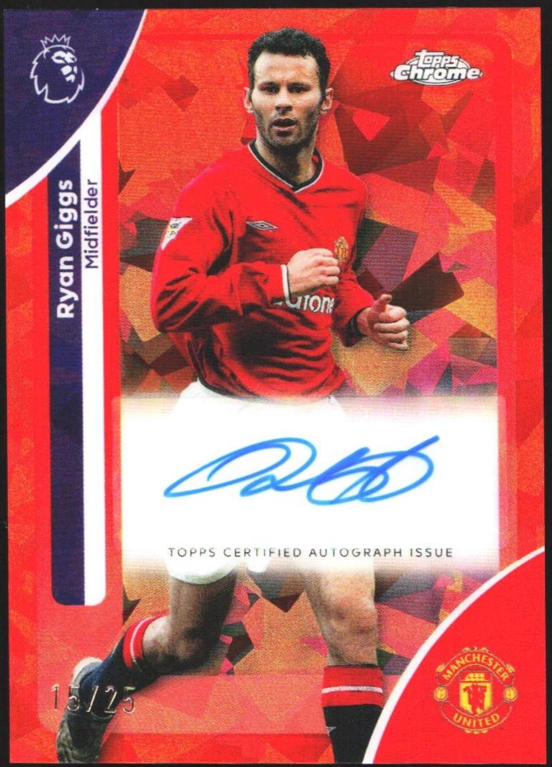 Ryan Giggs [Orange Refractor] #CA-GS