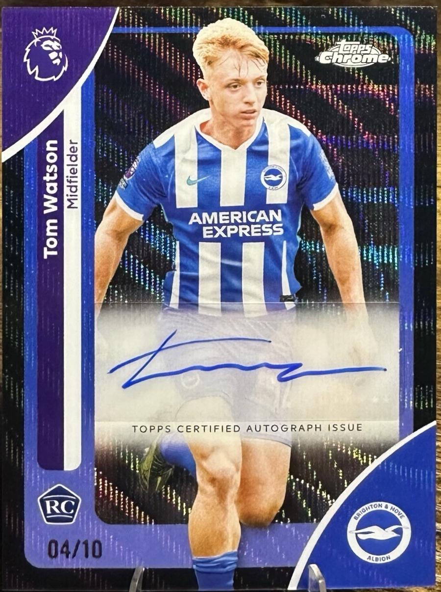 Tom Watson [Black Wave Refractor] #CA-TW