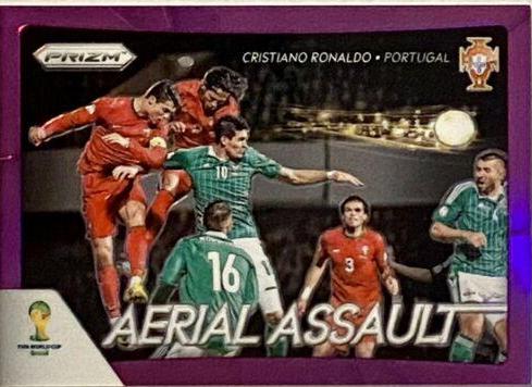 Cristiano Ronaldo [Purple Prizm] #1