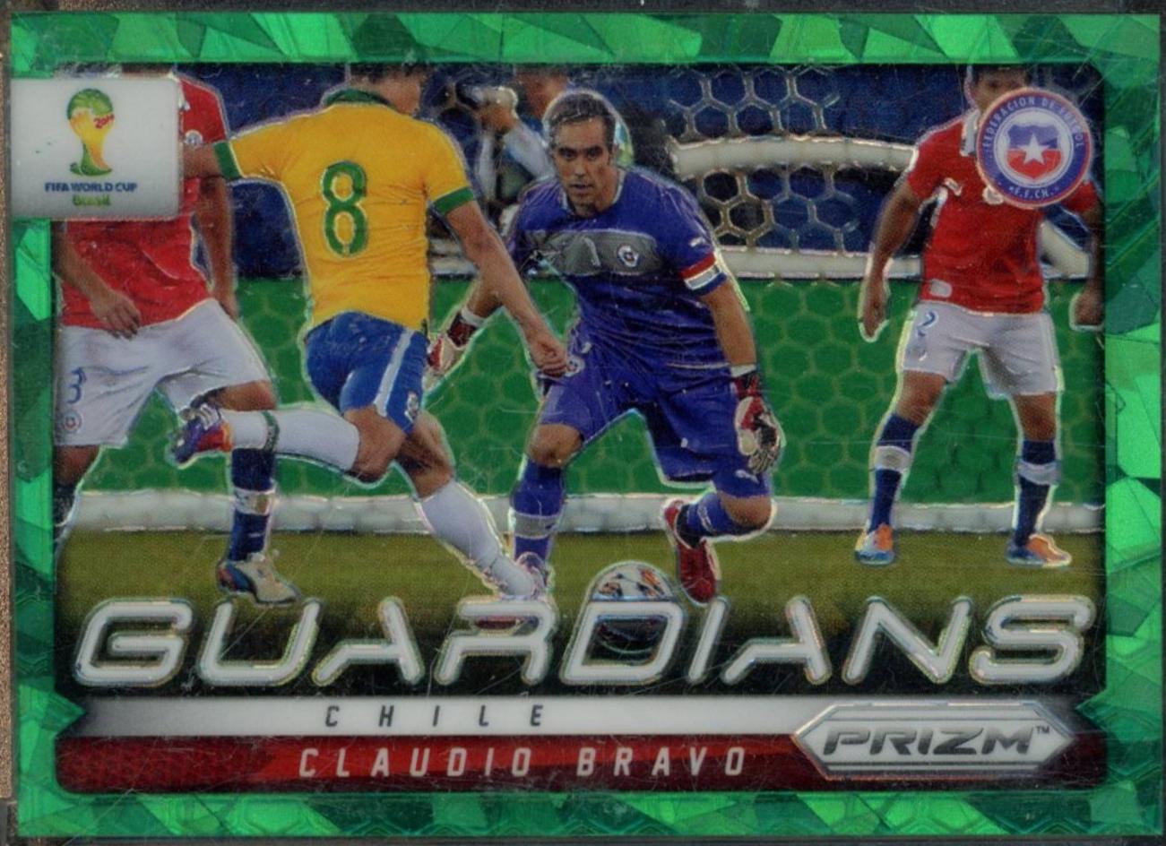 Claudio Bravo [Green Crystal Prizm] #7