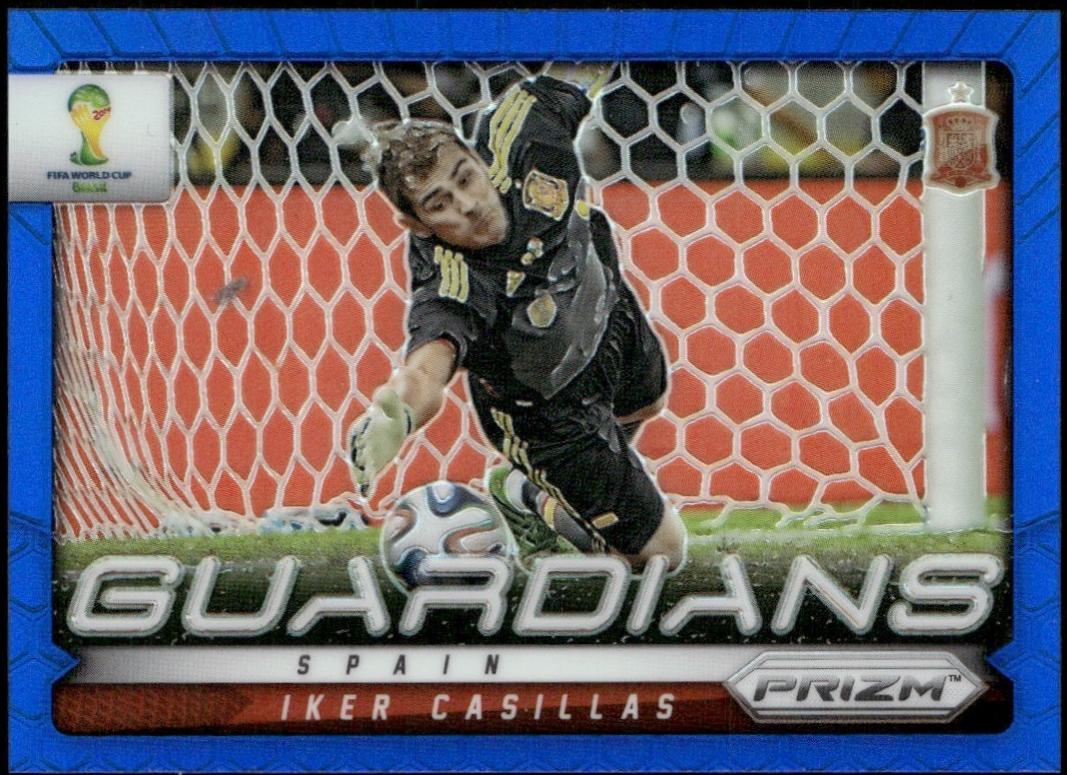 Iker Casillas [Blue Prizm] #21