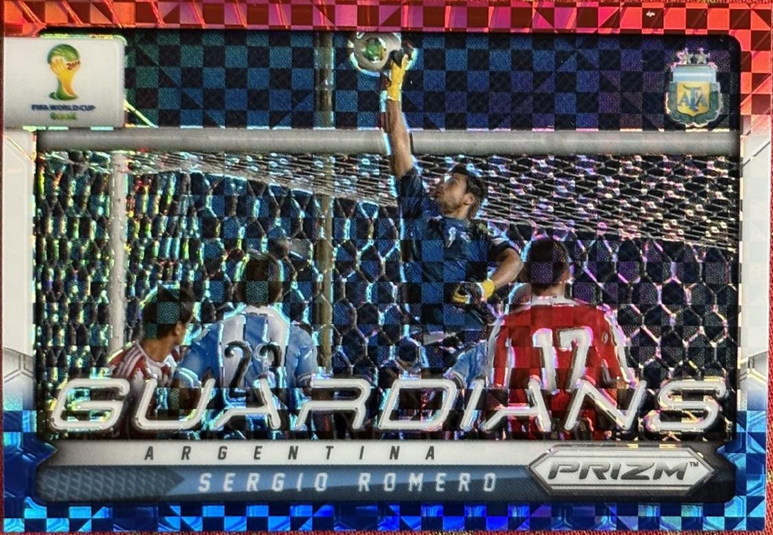 Sergio Romero [Red White Blue Power Plaid] #2