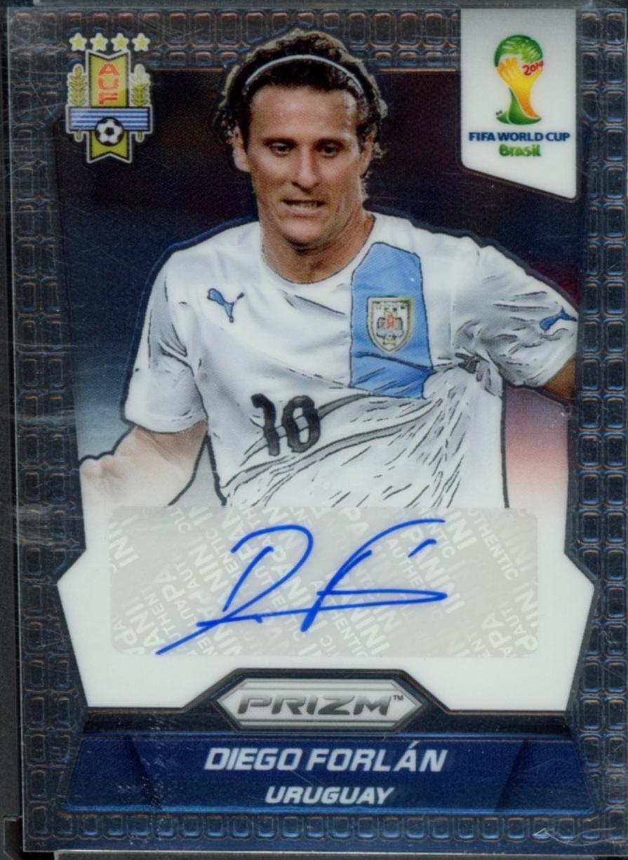 Diego Forlan [Black Prizm] #S-DF