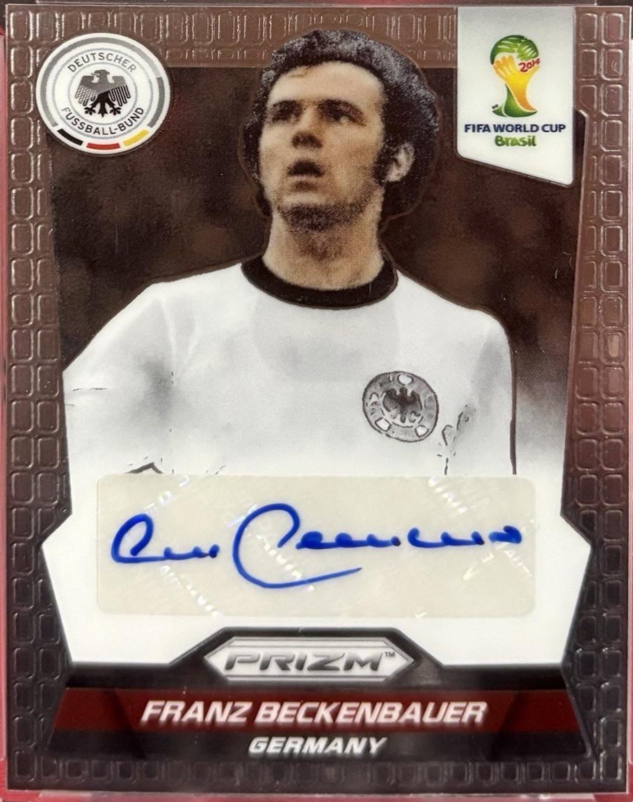 Franz Beckenbauer [Black Prizm] #S-FB