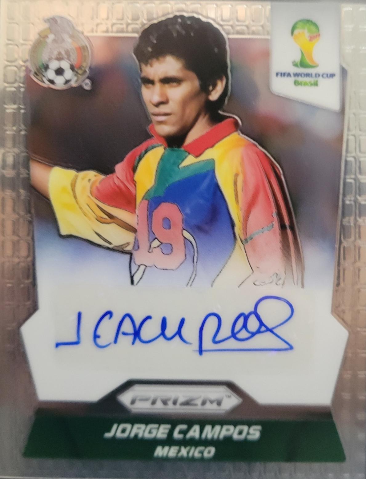 Jorge Campos [Black Prizm] #S-JCA