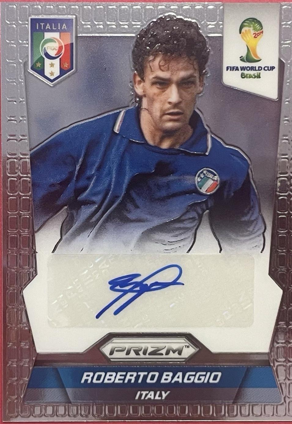 Roberto Baggio [Black Prizm] #S-RB