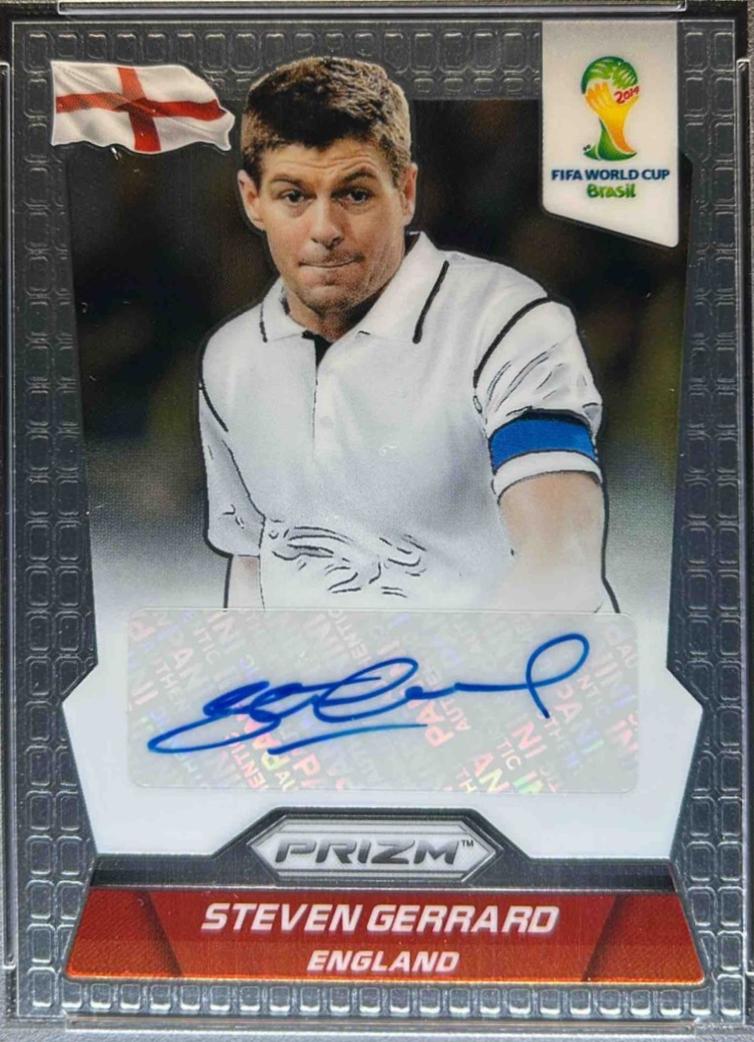 Steven Gerrard [Black Prizm] #S-SG