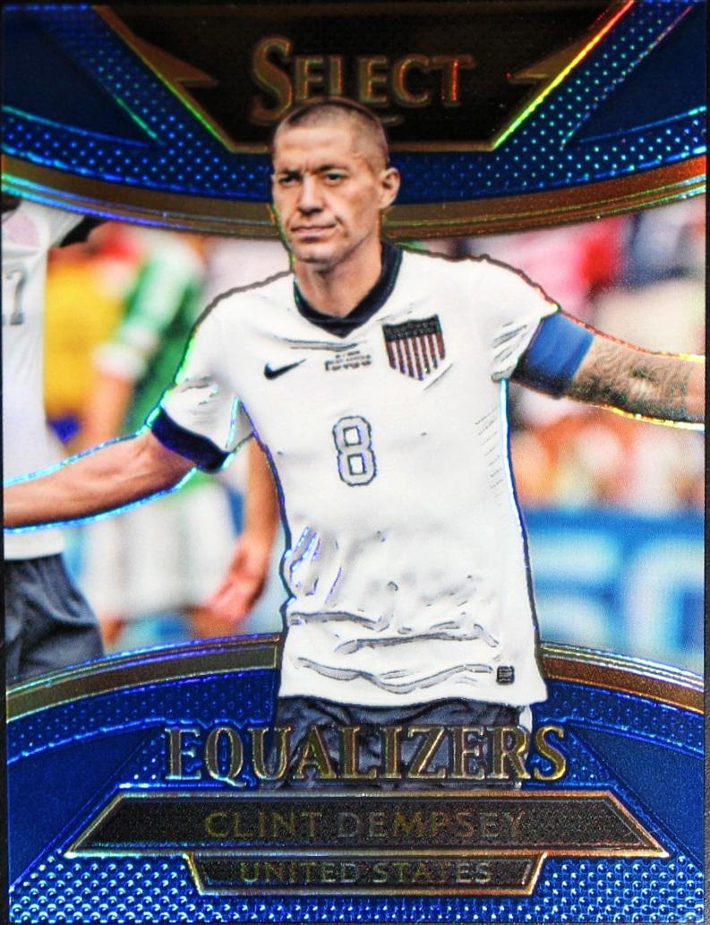 Clint Dempsey [Blue Prizm] #19
