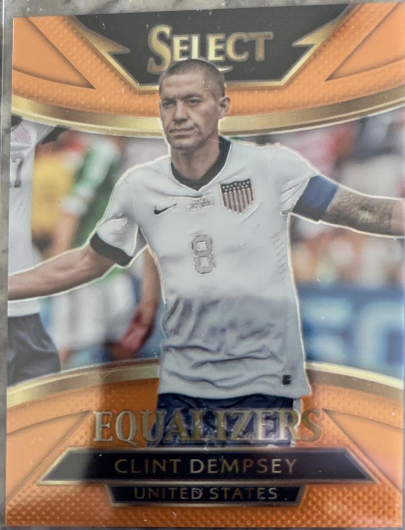 Clint Dempsey [Orange Prizm] #19