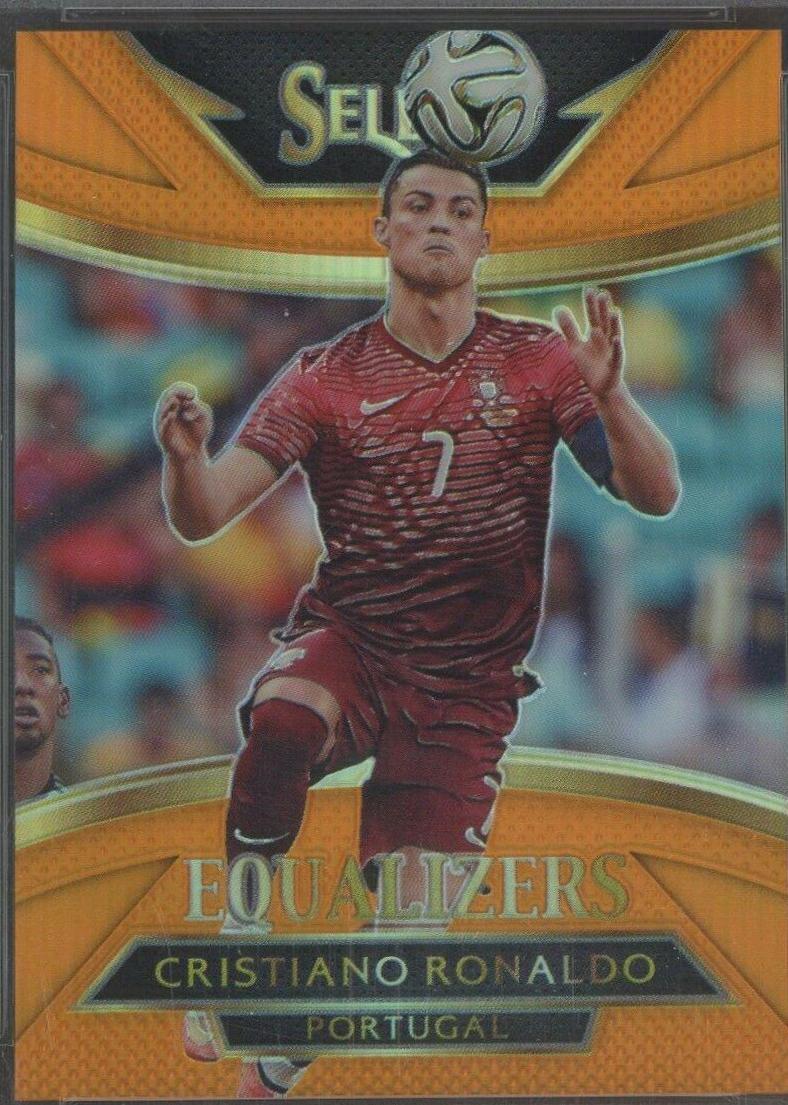 Cristiano Ronaldo [Orange Prizm] #15