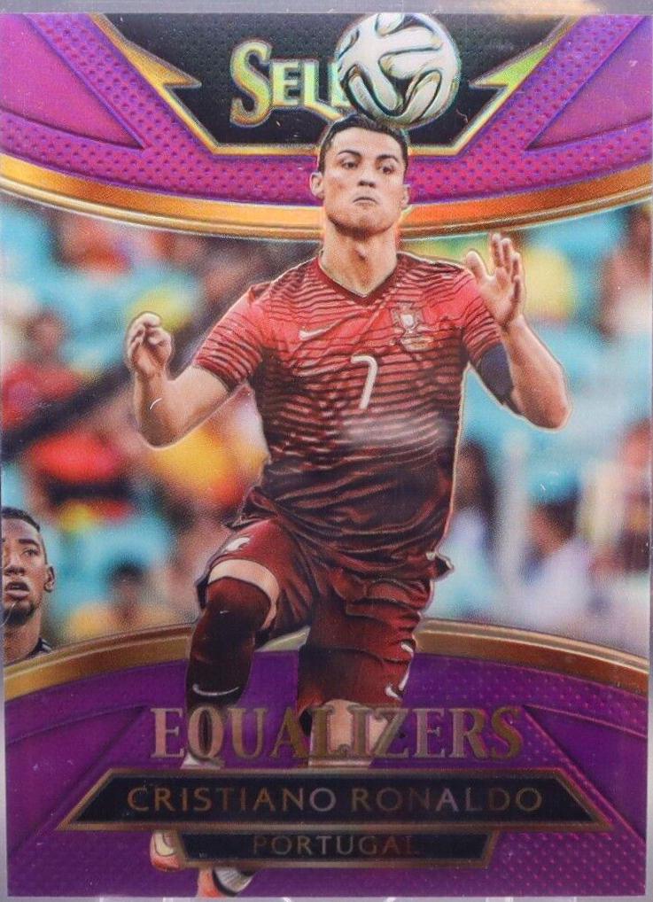 Cristiano Ronaldo [Purple Prizm] #15