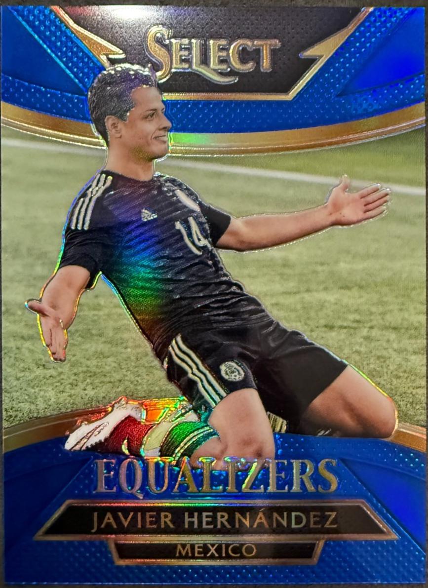 Javier Hernandez [Blue Prizm] #12