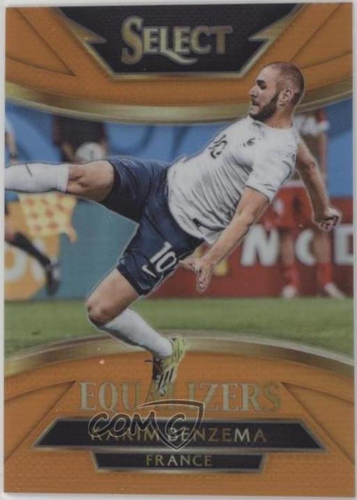 Karim Benzema [Orange Prizm] #9