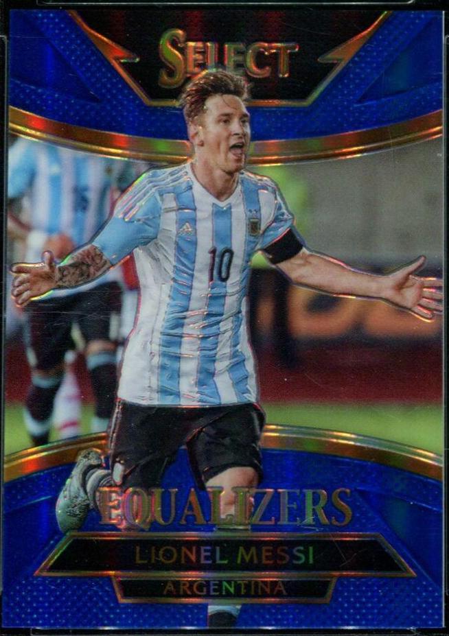 Lionel Messi [Blue Prizm] #1