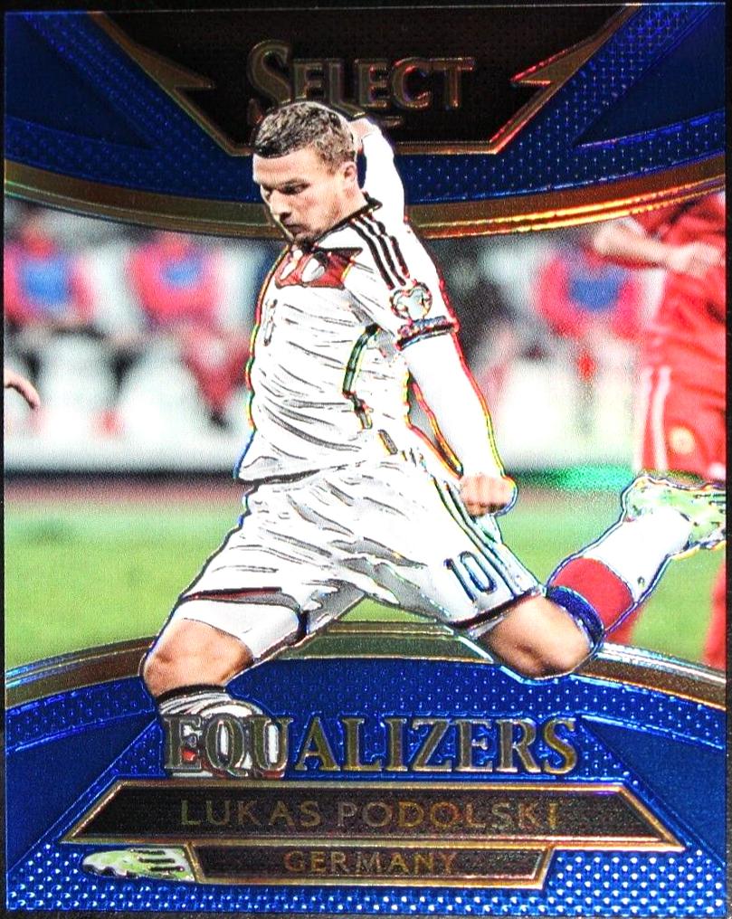 Lukas Podolski [Blue Prizm] #10