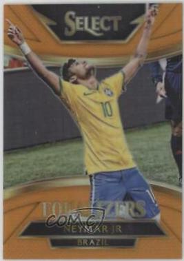 Neymar Jr. [Orange Prizm] #4