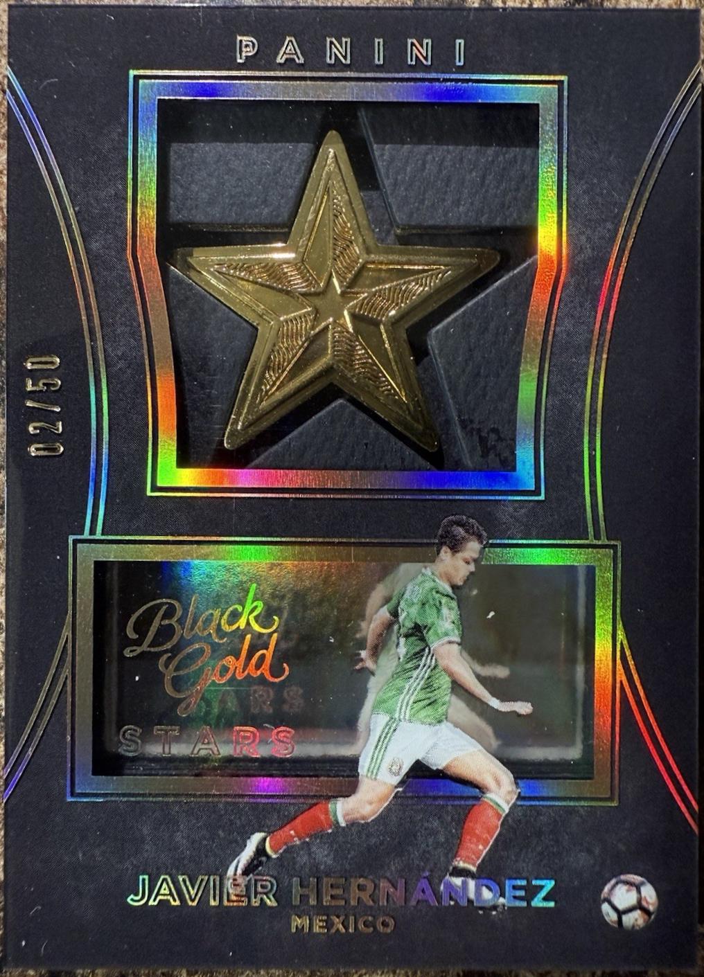 Javier Hernandez [Holo Gold] #29