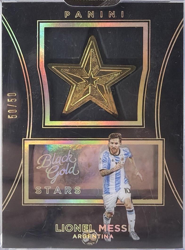 Lionel Messi [Black Gold] #3