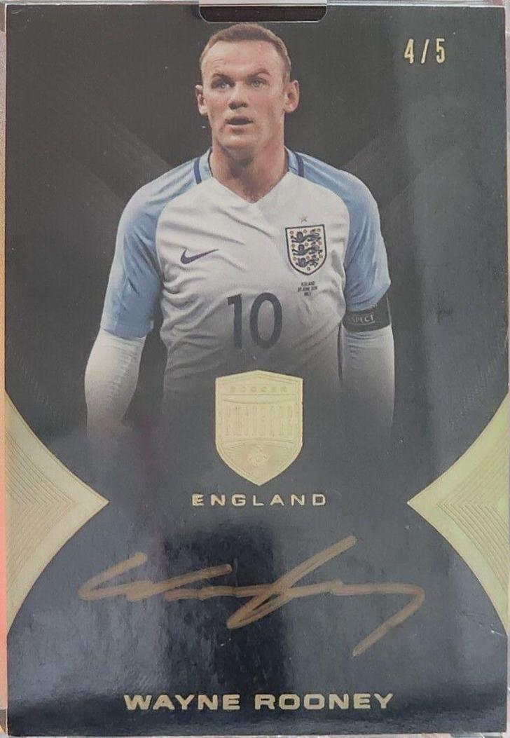 Wayne Rooney [Autograph Gold] #32