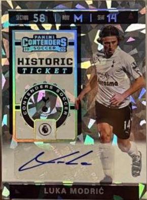 Luka Modric [Autograph Cracked Ice] #HT-LMO