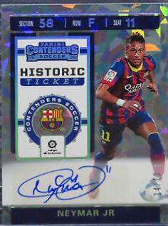 Neymar Jr [Autograph Cracked Ice] #HT-NJR
