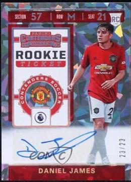 Daniel James [Autograph Cracked Ice] #RT-24