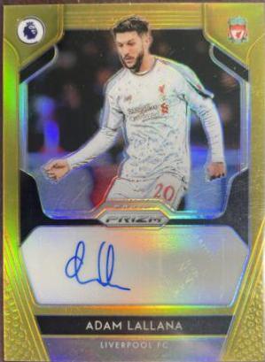 Adam Lallana [Gold Prizm] #S-AL