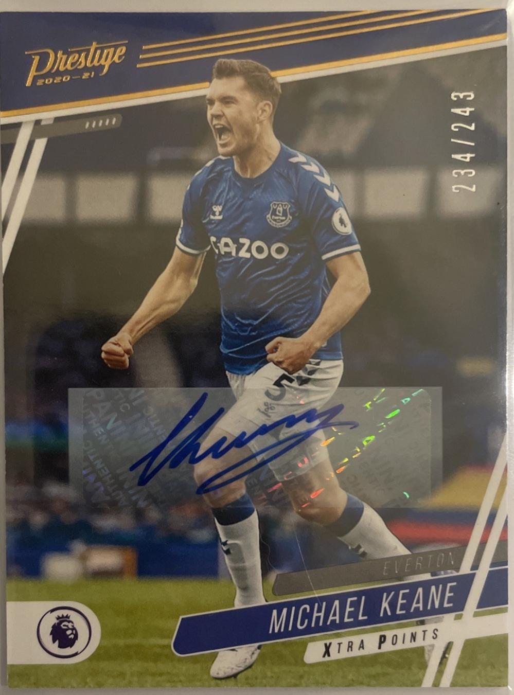 Michael Keane [Xtra Points Autograph] #12