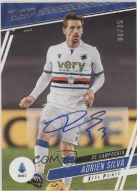 Adrien Silva [Xtra Points Autograph Silver] #26