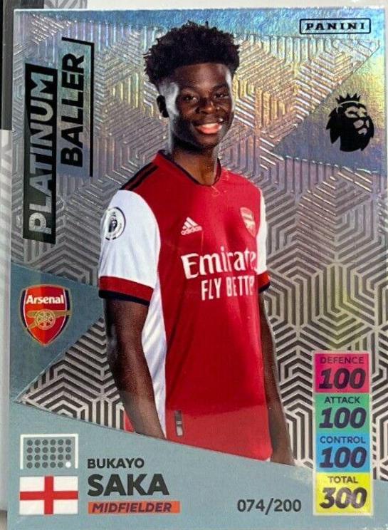 Bukayo Saka [Platinum Baller] #1