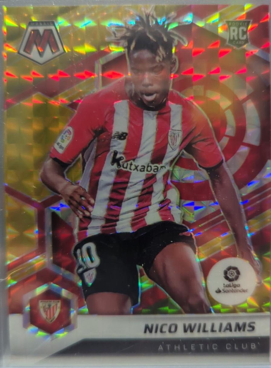 Nico Williams [Red & Gold Choice Mosaic] #5