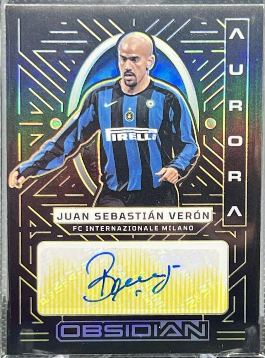 Juan Sebastian Veron [Yellow Electric Etch] #AA-JSV